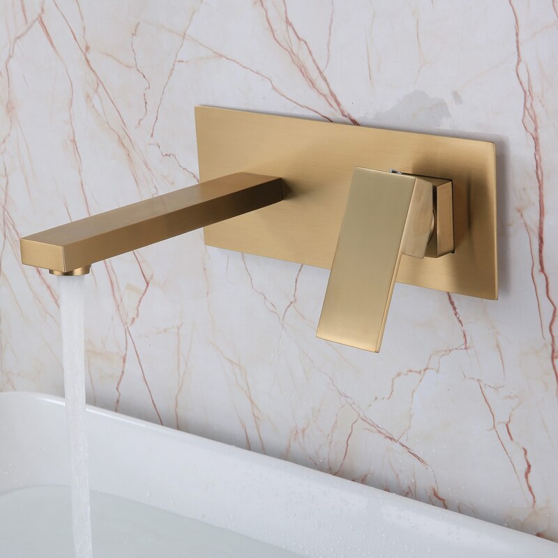 Fontana Milan Wall Mount Hot And Cold Water Concealed Box Faucet